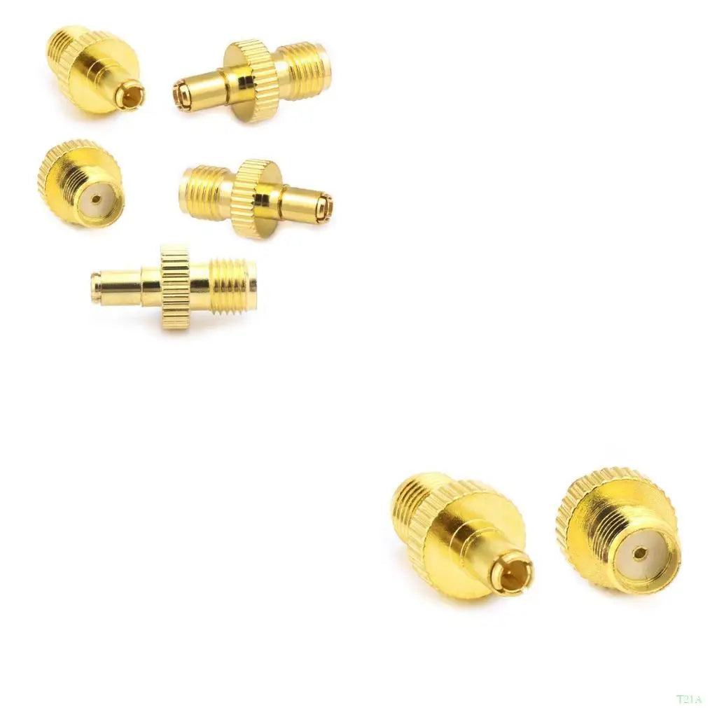 SMA Female to TS9 Male RF Coaxial Adapter – 5-Pack Gold Plated