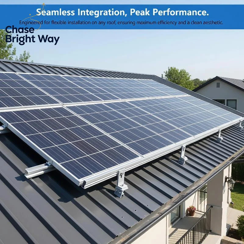 L-Foot Solar Panel Mounting Bracket | Aluminum Roof L-Clamp