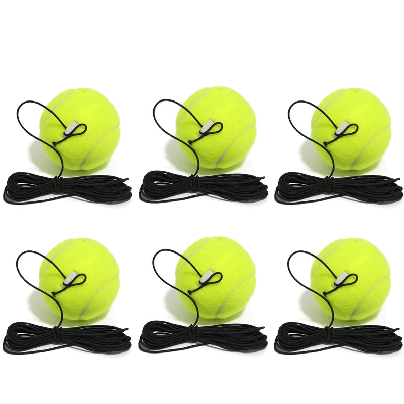 Tennis Rebound Trainer – Solo Practice Base, Rope & Ball