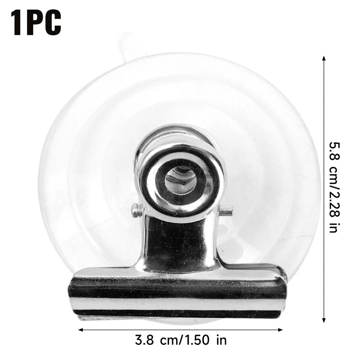 Suction Cup Car Curtain & Document Clip – Reusable Organizer