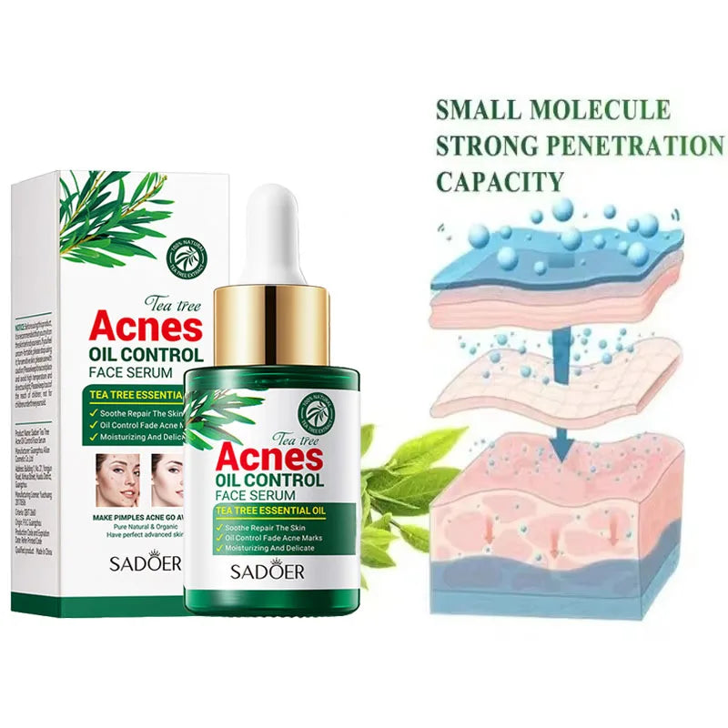 Tea Tree Oil Facial Serum – Pore Minimizing Skin Moisturizer