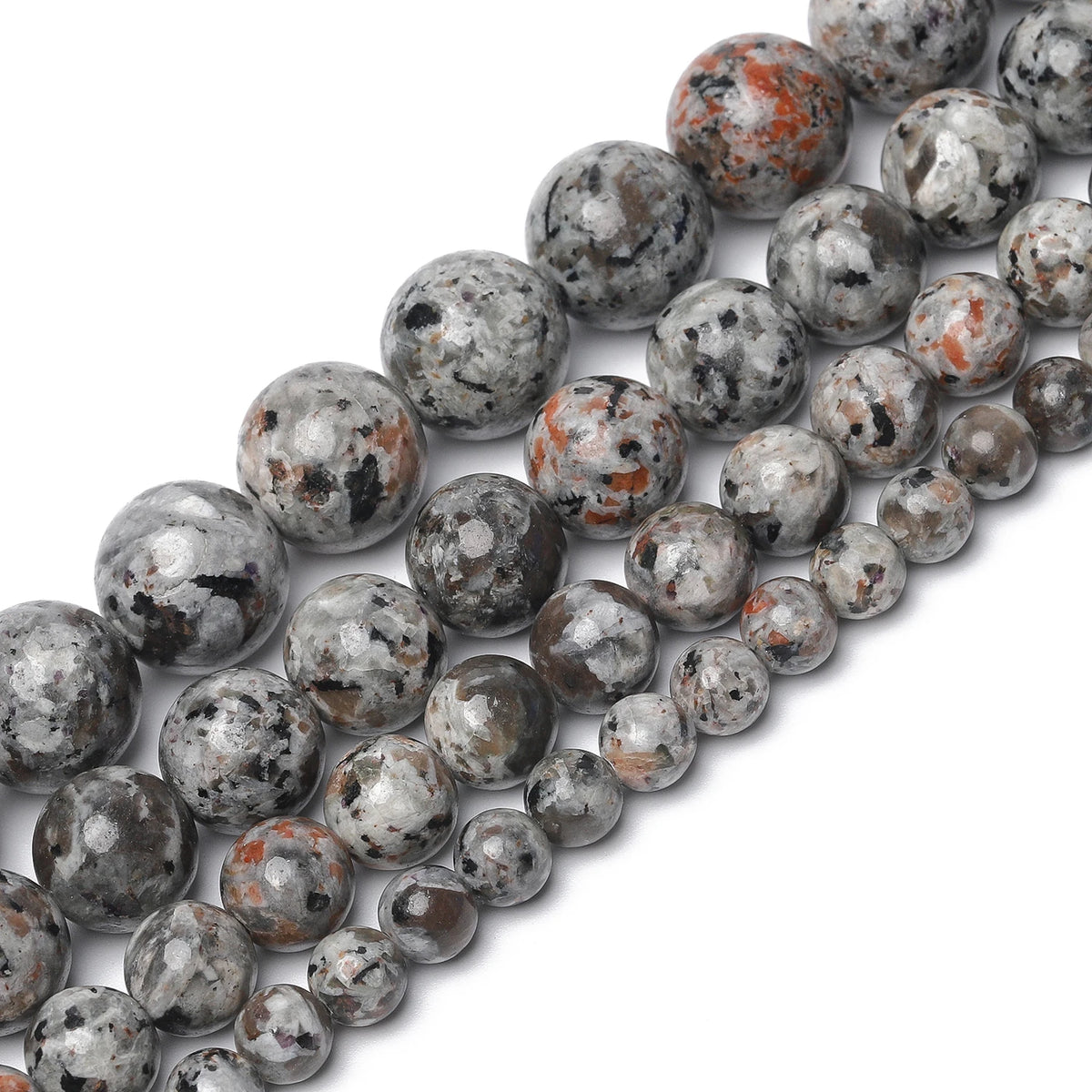 Yooperlite Sodalite Flame Stone Beads UV Glow DIY Jewelry 6–12mm