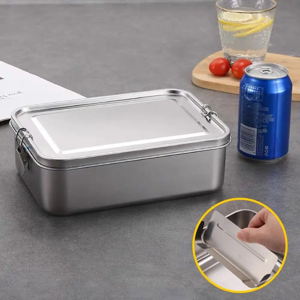 Stainless Steel Bento Box – Large Leakproof Lunch Container