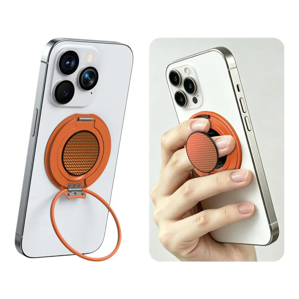 Magnetic Ring Phone Stand | 360° Rotating Aluminum Grip – SAMMY