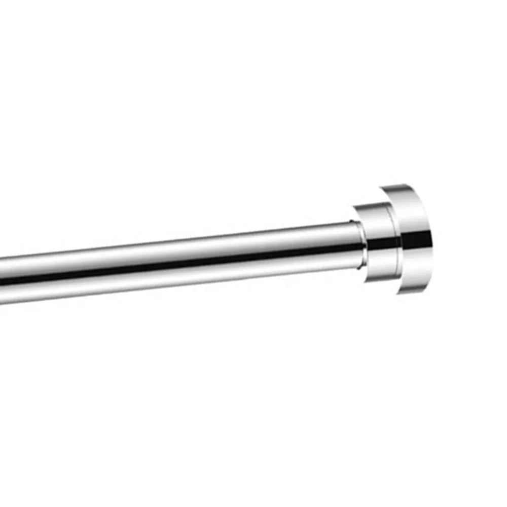 Adjustable Closet Rod – No-Drill Stainless Steel, 40–55cm