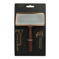 Solid Wood Handle Pet Hair Comb – Cat & Dog Grooming Brush