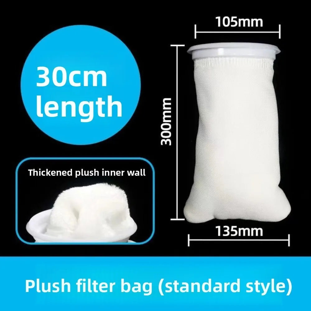 Reusable Aquarium Filter Bag with Frame – Dry & Wet Separation