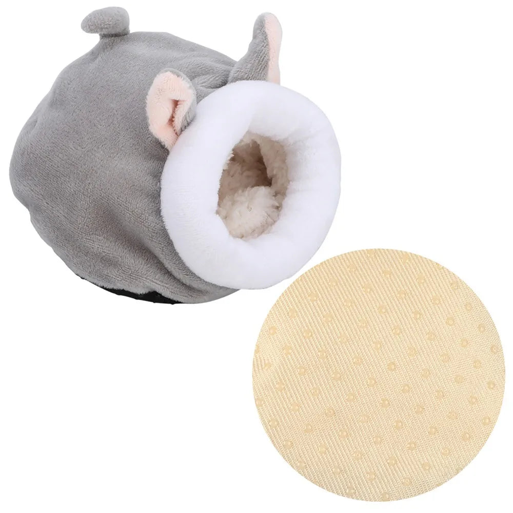 Cozy Small Pet Sleeping Nest – Fleece Hideout for Hamsters