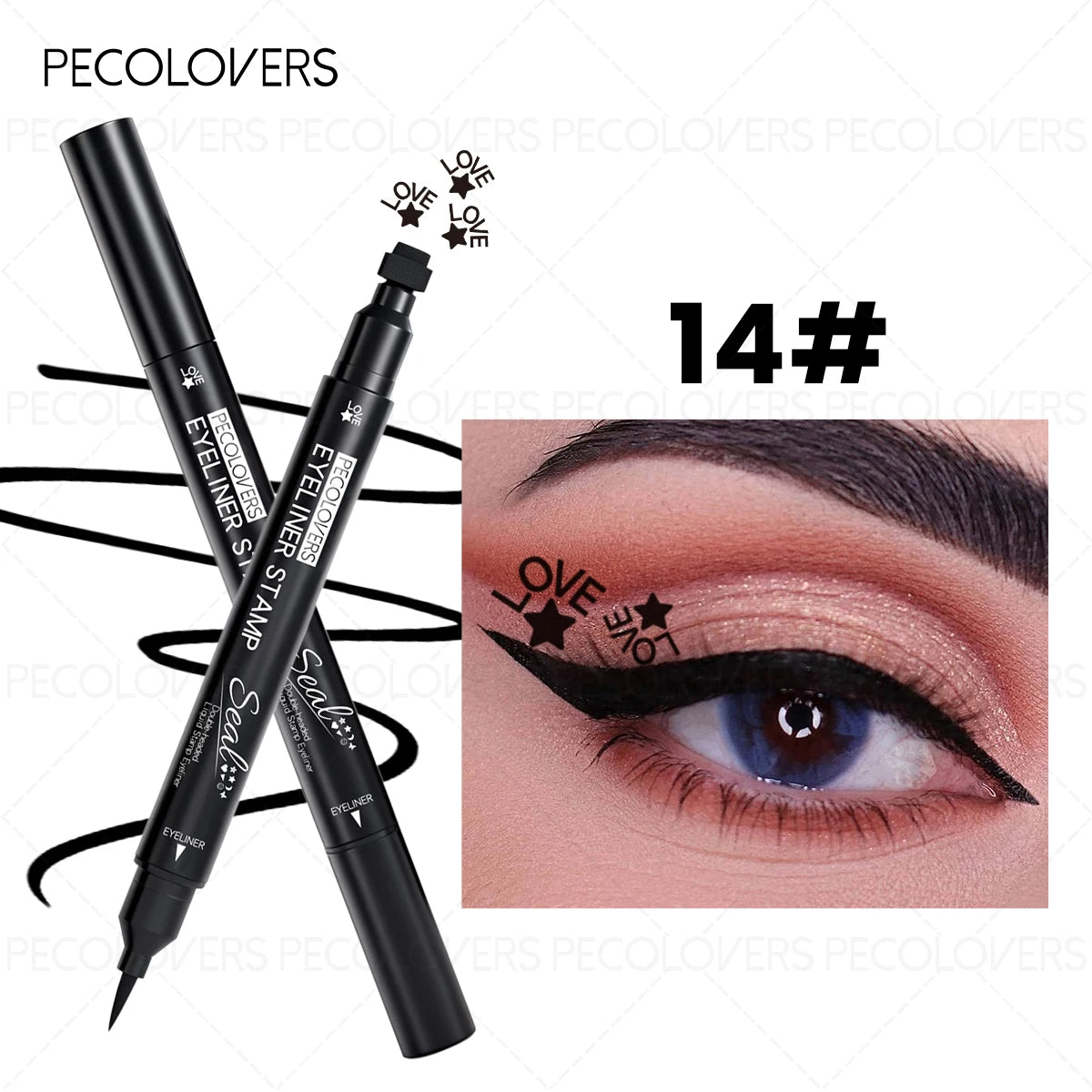 Waterproof Liquid Eyeliner – Double-Ended Cute Stamp | SAMMY