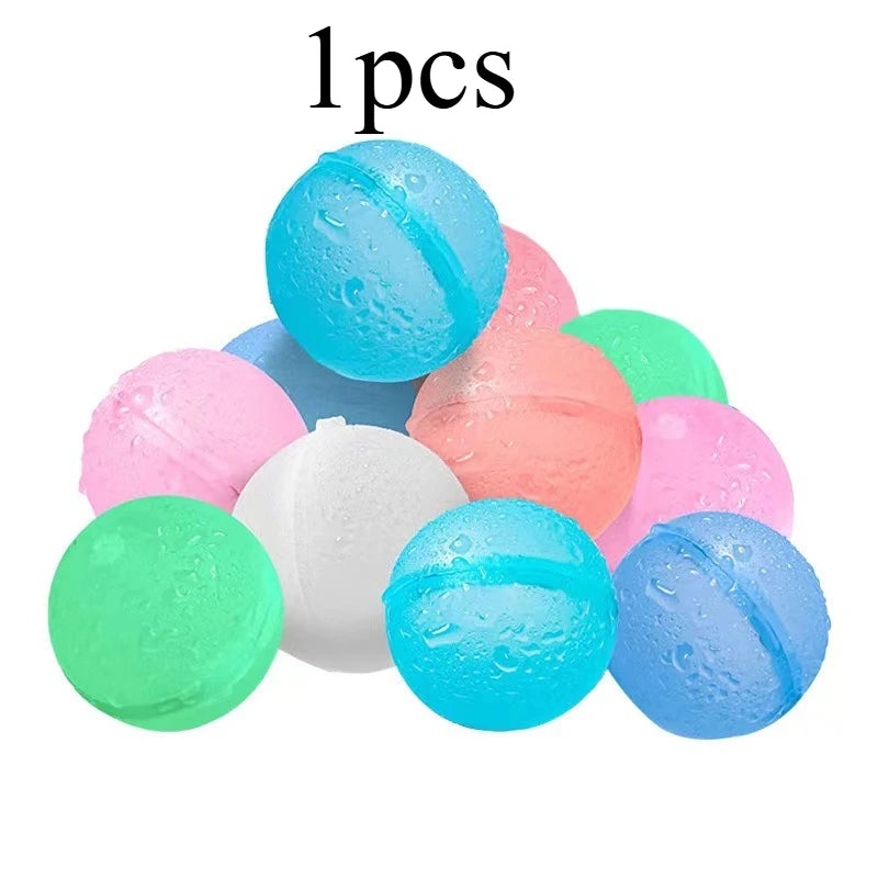 Reusable Self-Sealing Silicone Water Balls – Pool & Beach Toy