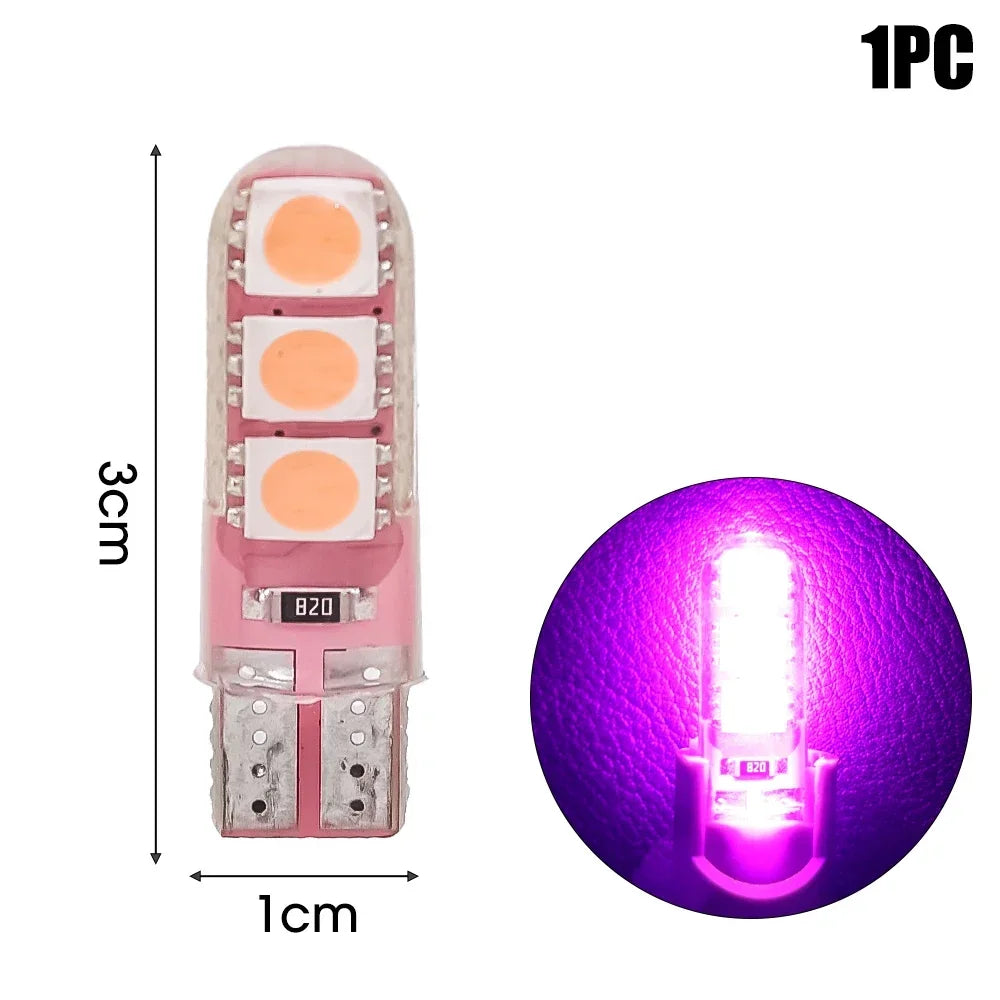 W5W T10 5050 SMD LED Bulbs – License Plate & Marker Lights