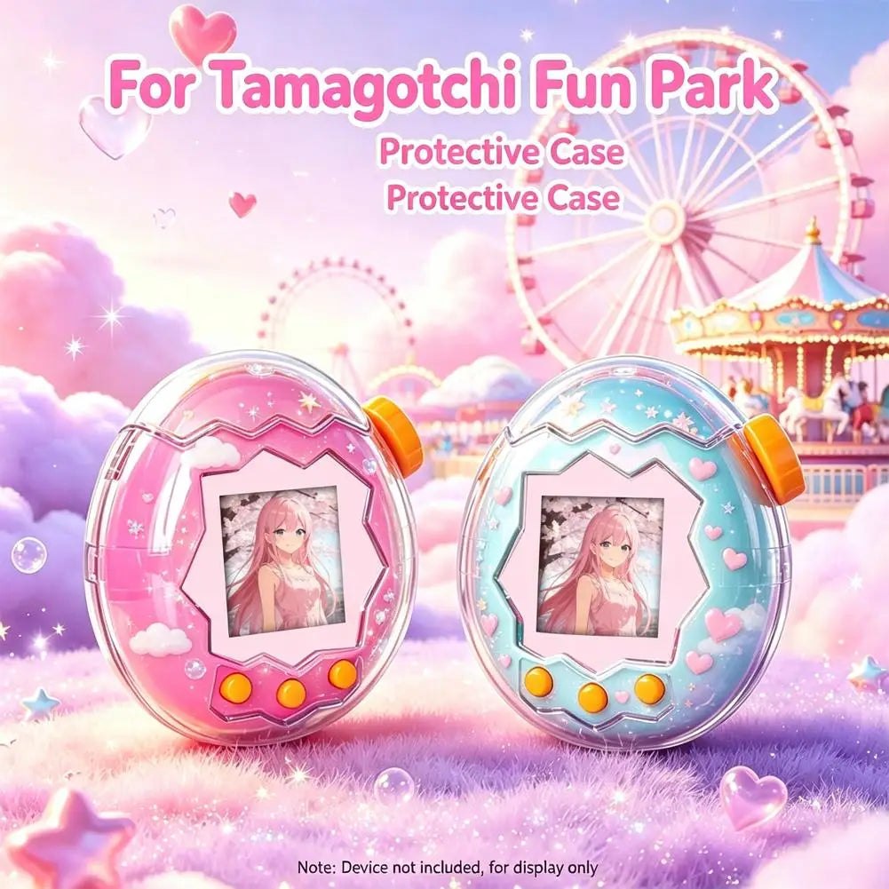 Tamagotchi Paradise Clear PC Protective Case – Full Cover Shell