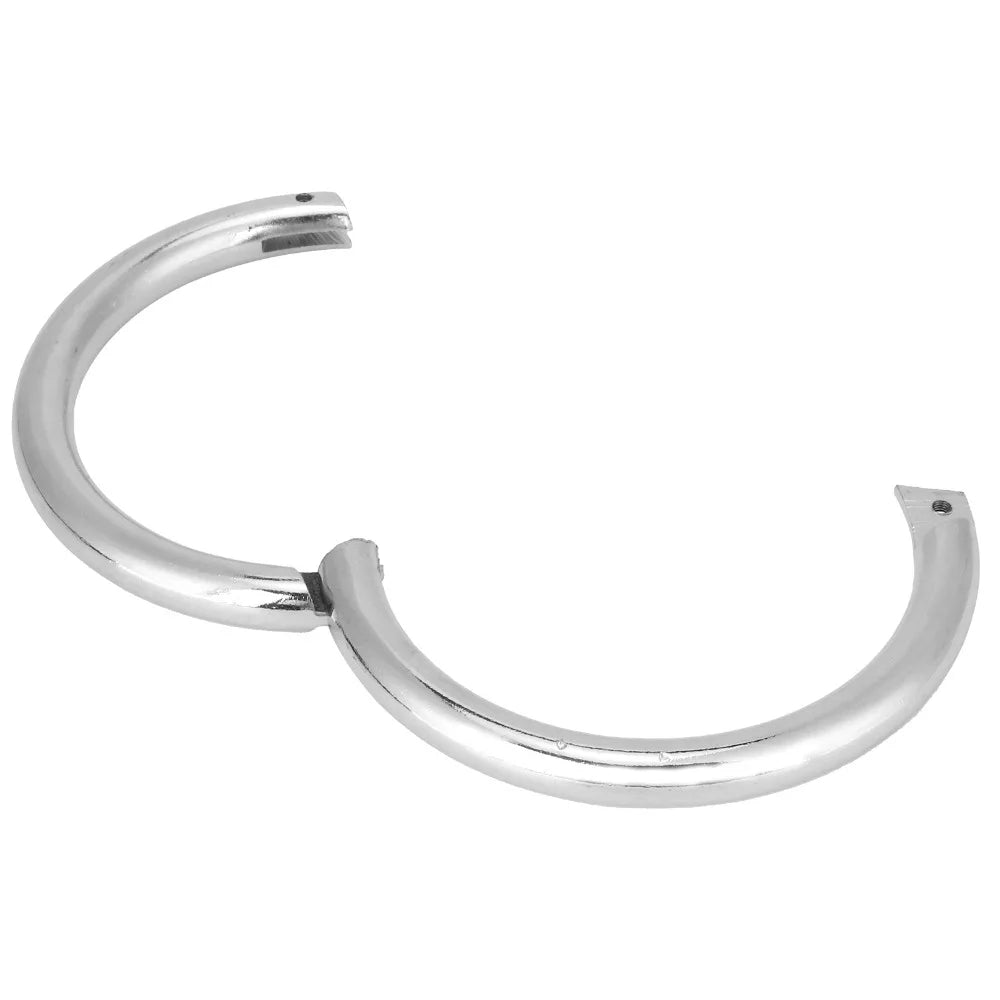 Carbon Steel Cattle Nose Ring – Self-Locking Chrome Farm Clip