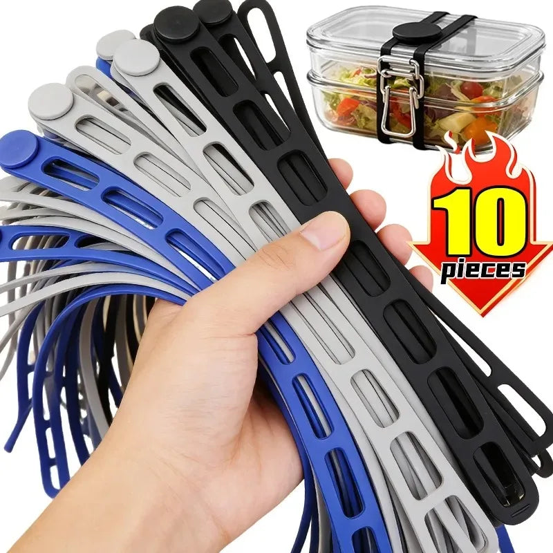 Silicone Elastic Lid Strap 54cm – Pot & Lunch Box Holder