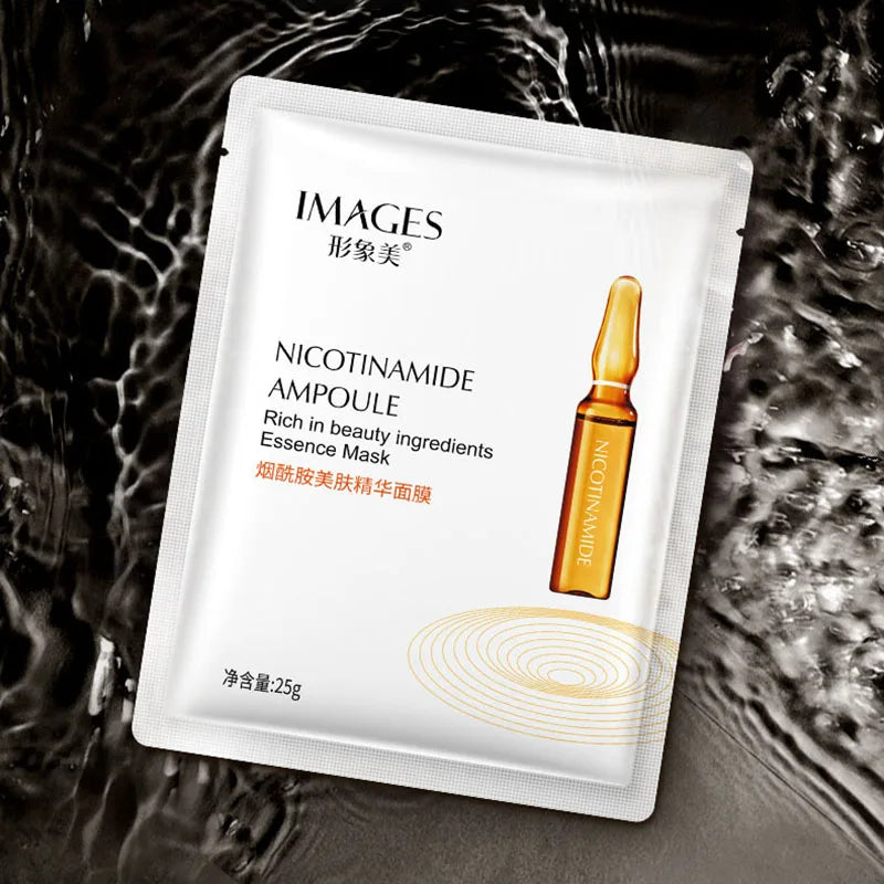 10-Pack Hyaluronic Acid & Niacinamide Sheet Face Masks
