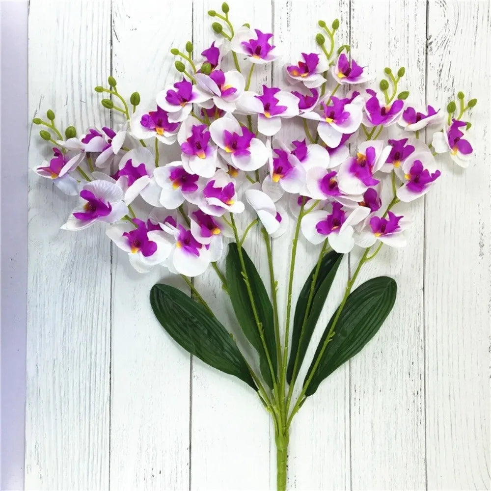 Real Touch Phalaenopsis Artificial Orchid – 7 Forks 56 Heads