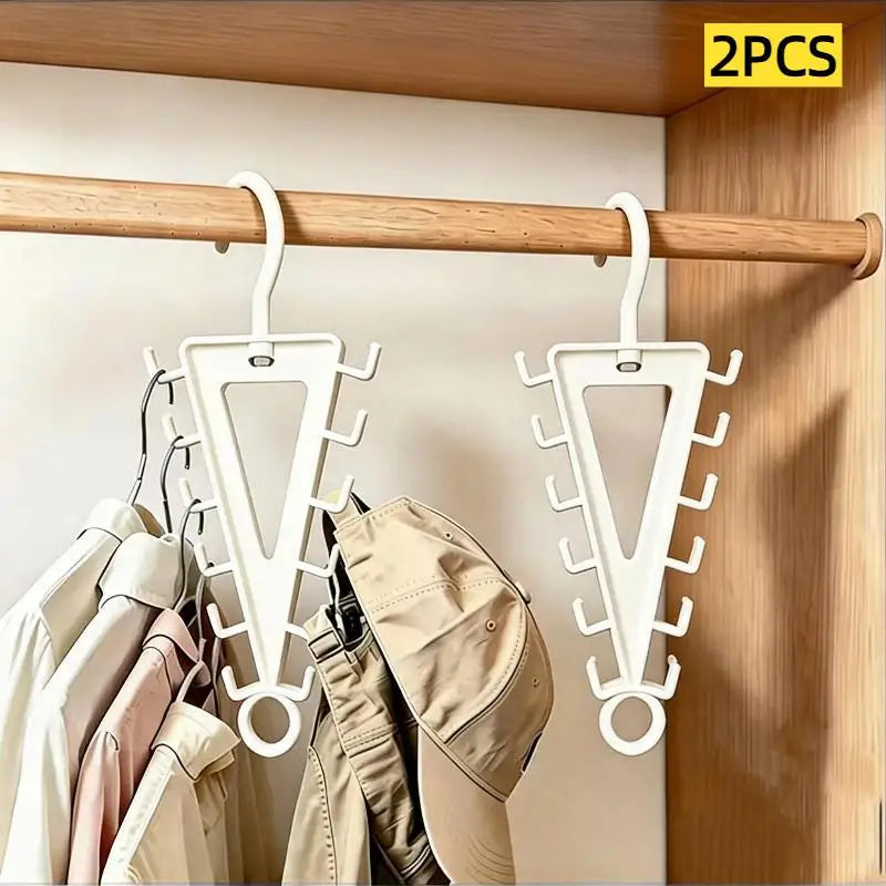 V-Shape 12-Hook Hanger Organizer | Closet Space Saver