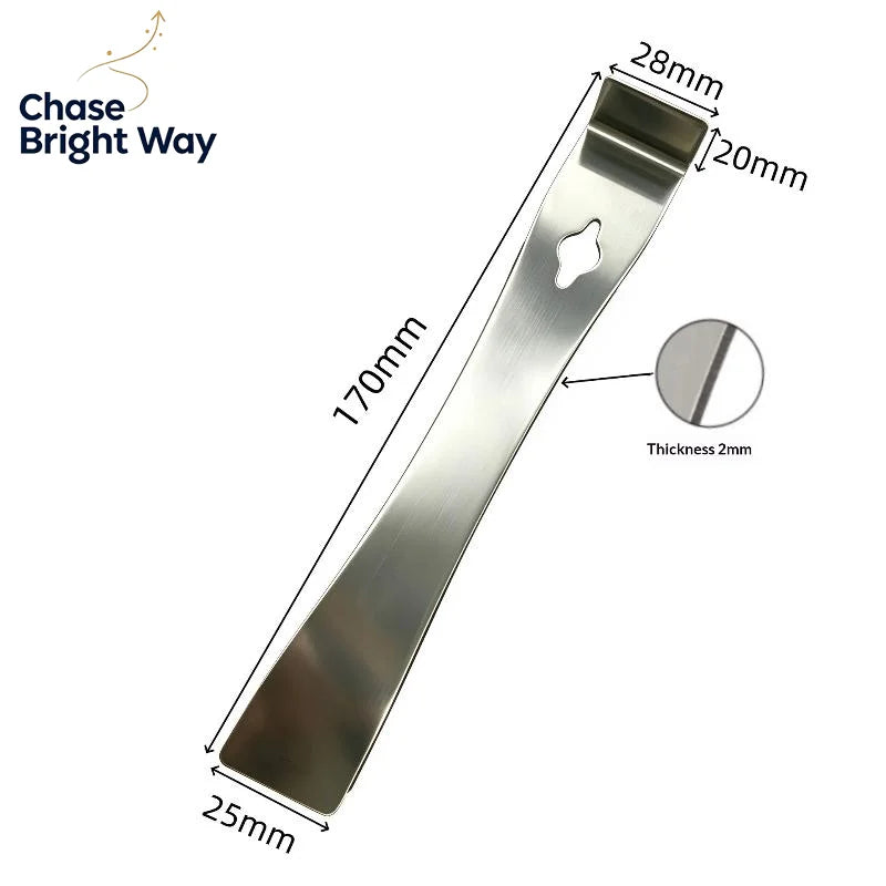Stainless Steel Pry Bar Scraper & Nail Puller – Multi-Purpose