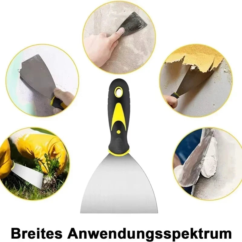 Stainless Steel Putty Knife Set – 2/3/4/5 Inch Scraper Blades