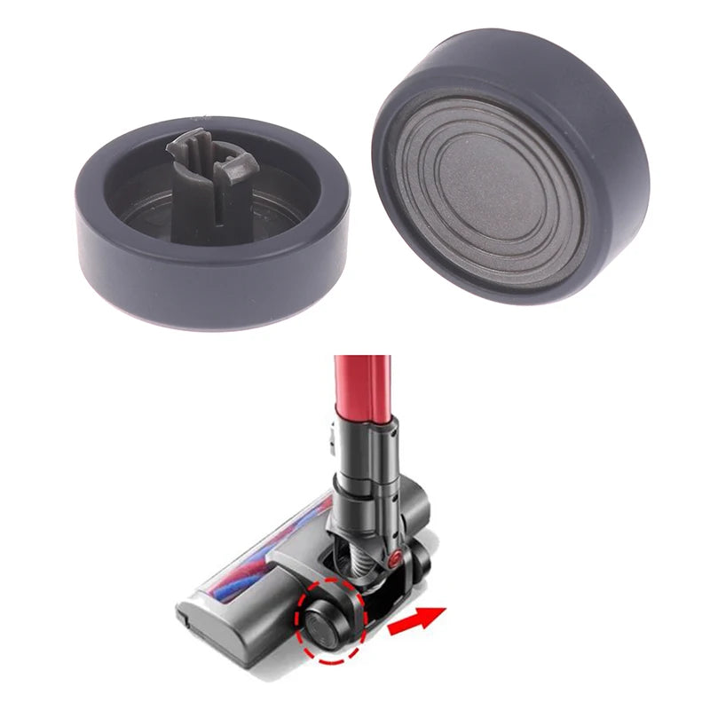 Vacuum Cleaner Replacement Brush Wheels – 1 or 2 Pack