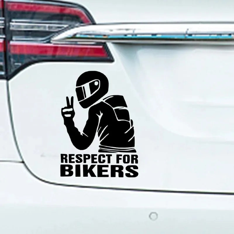 Waterproof Motorcycle Vinyl Sticker – Biker Helmet Decal