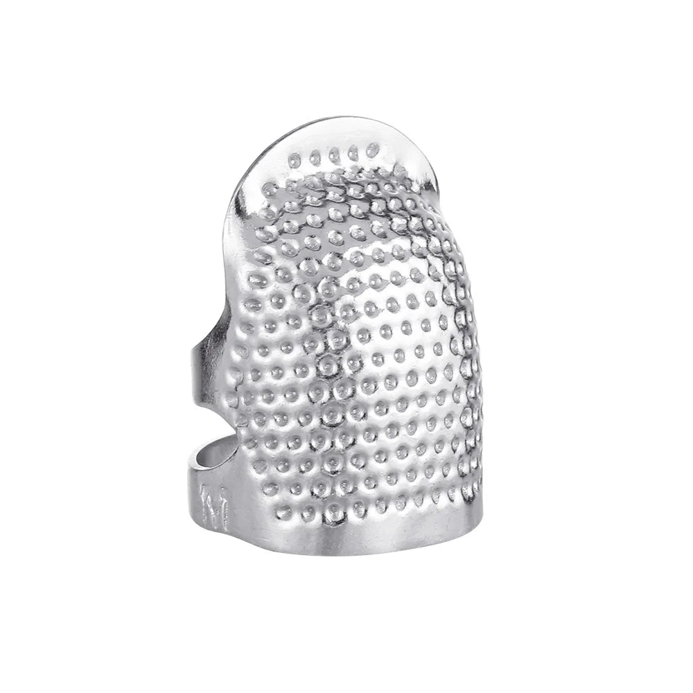 Vintage Gold Metal Needle Thimble – Sewing Finger Protector