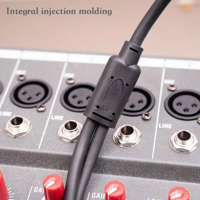 3-Pin XLR Female to Dual XLR Male Y Splitter Cable 0.5M