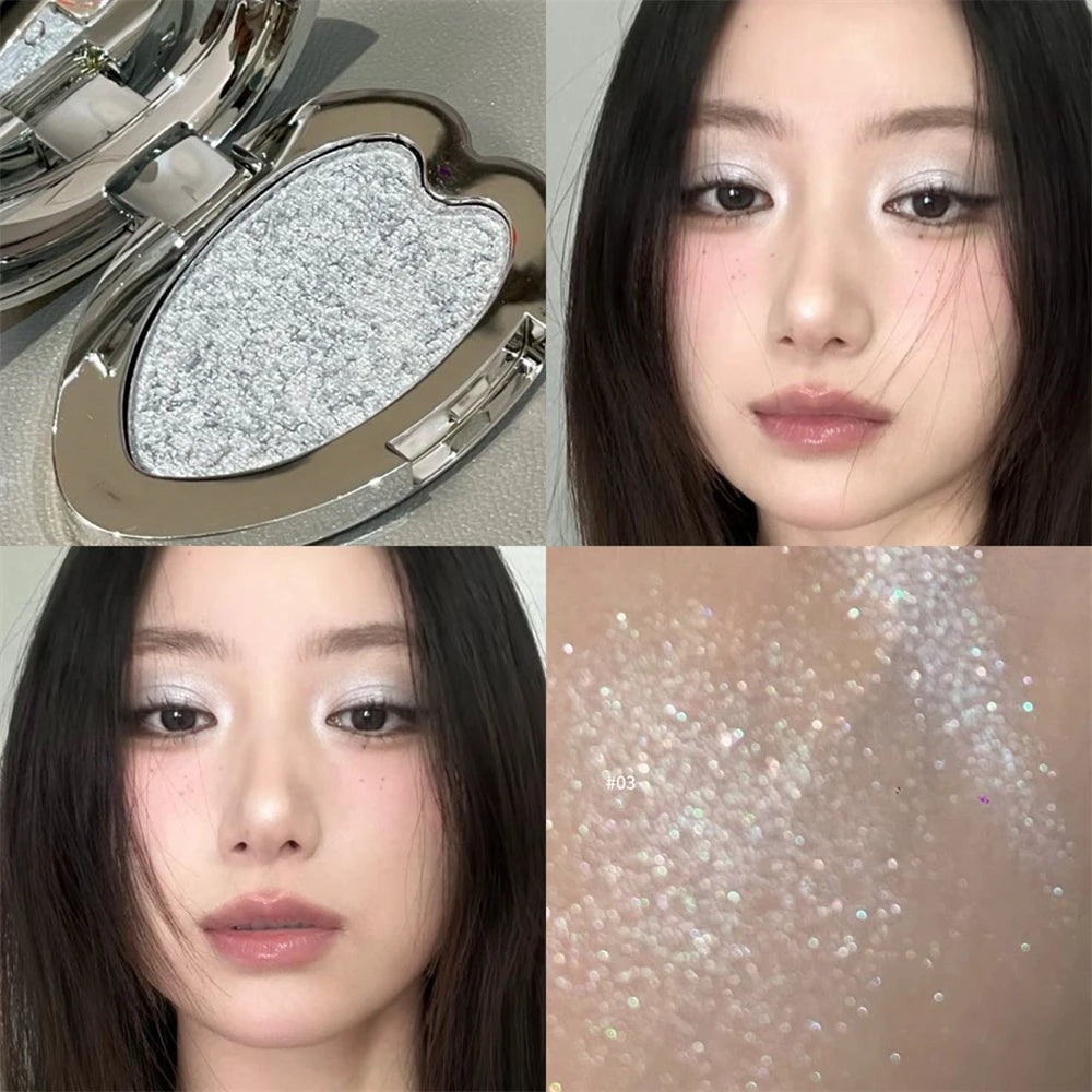 Pearlescent Lavender Cream Eyeshadow & Face Highlighter