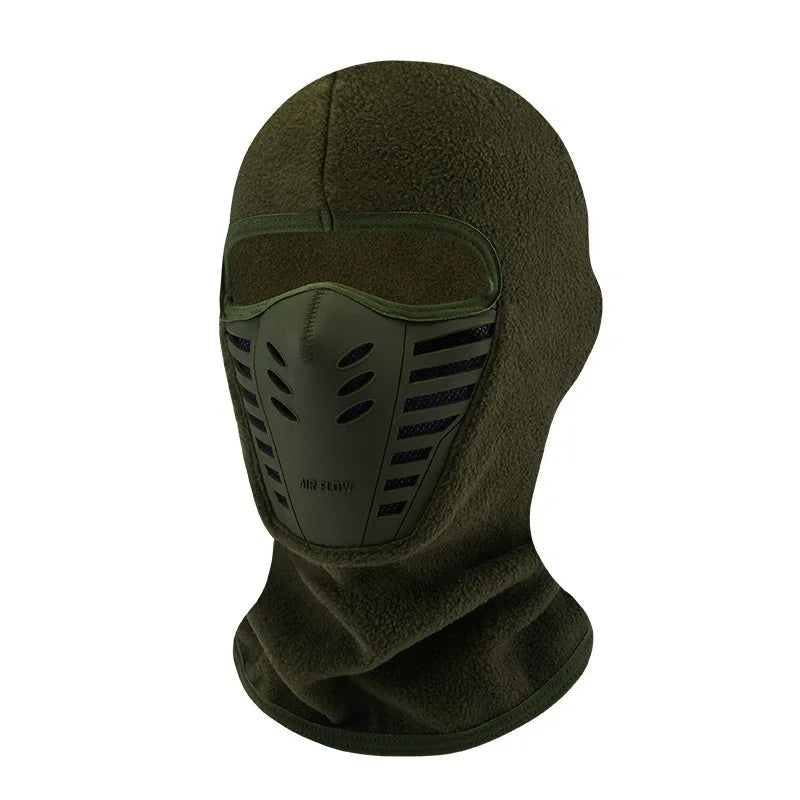Winter Fleece Motorcycle Face Mask – Windproof Ski Neck Cover