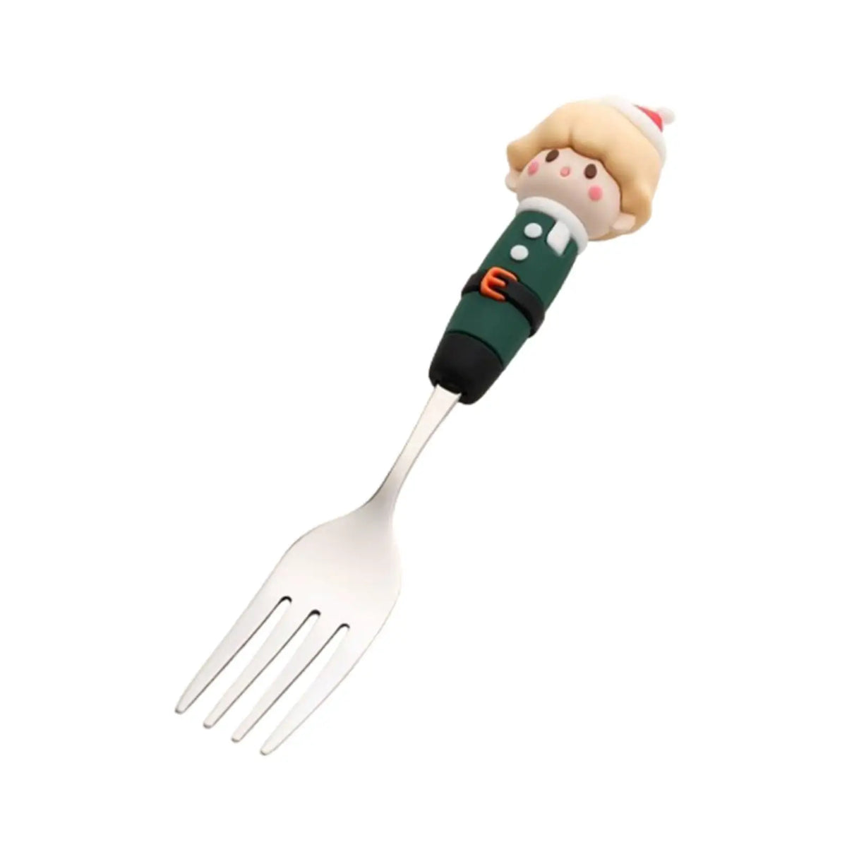 Christmas Stainless Steel Flatware – Festive Spoon & Fork