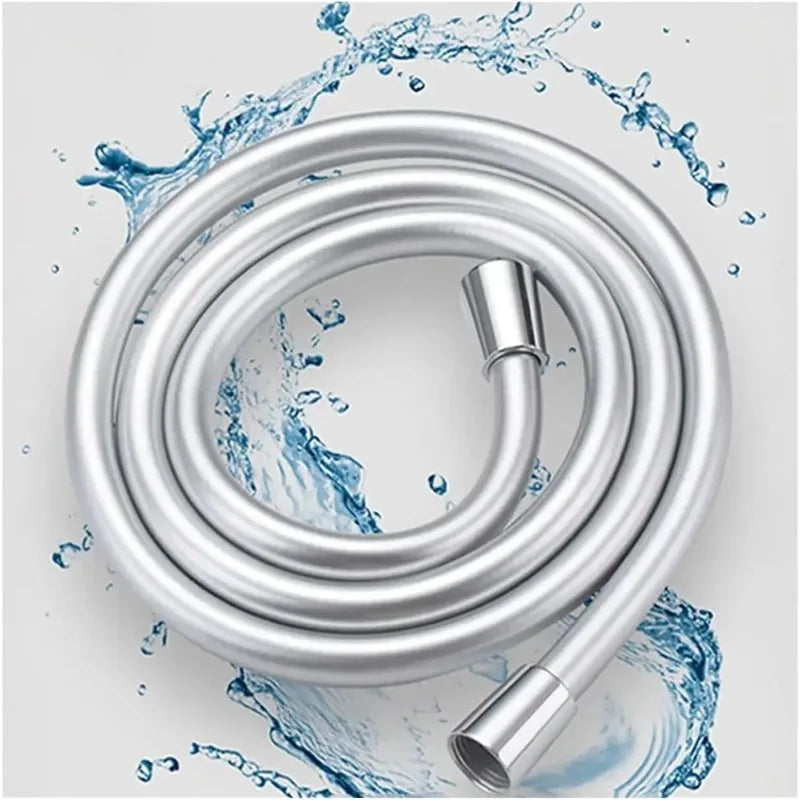 Super Soft Silicone Shower Hose – Anti-Twist Gun Metal 1–2m