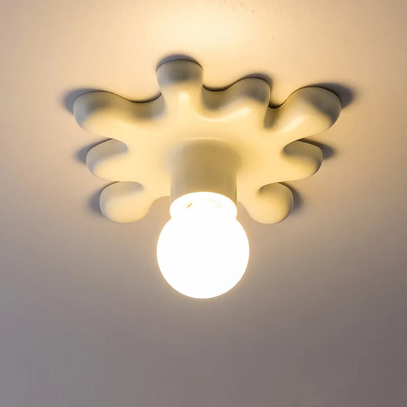Sunflower Wall Lamp – Floral E14 Resin Sconce | Home Décor
