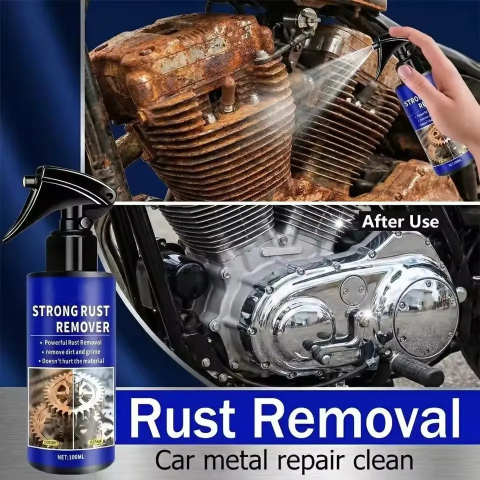 Rust Remover Spray – Metal & Wheel Hub Rust Inhibitor 100/300ml