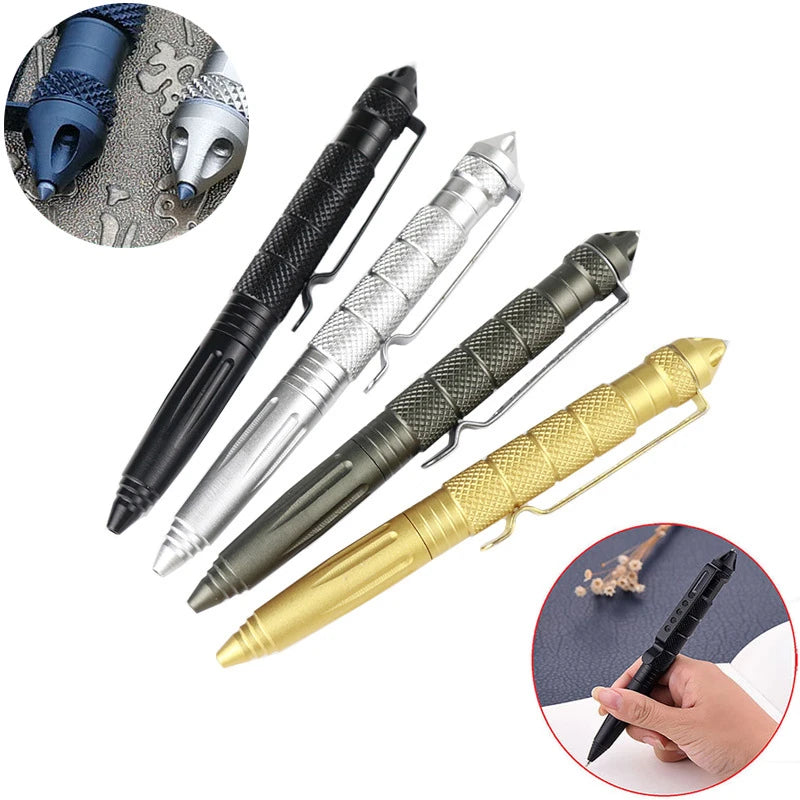 Tactical Pen – Aluminum Alloy Glass Breaker Survival Tool