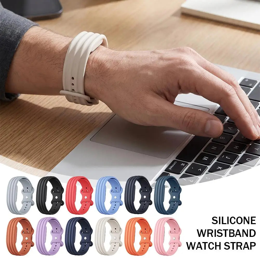 Silicone Sport Watch Band Replacement for Fitbit Air