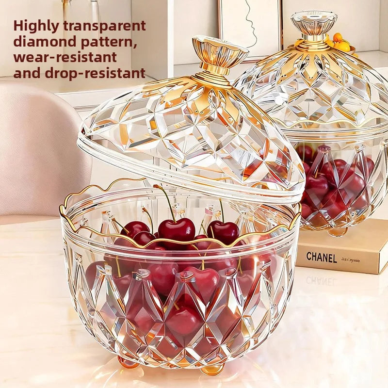 Large Clear Acrylic Candy Box & Snack Tray | Modern Home