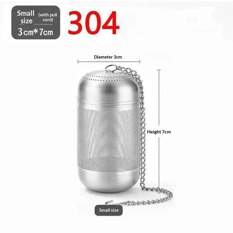 Stainless Steel Tea Infuser Ball – Fine Mesh Loose Leaf Strainer