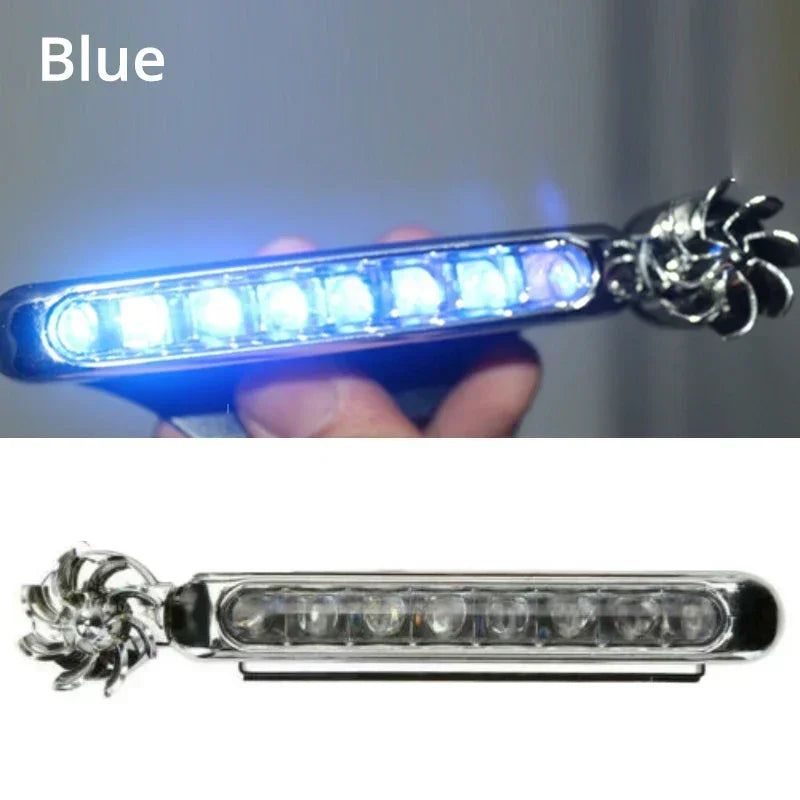 Wind-Powered LED Daytime Running Lights – Universal Car DRL