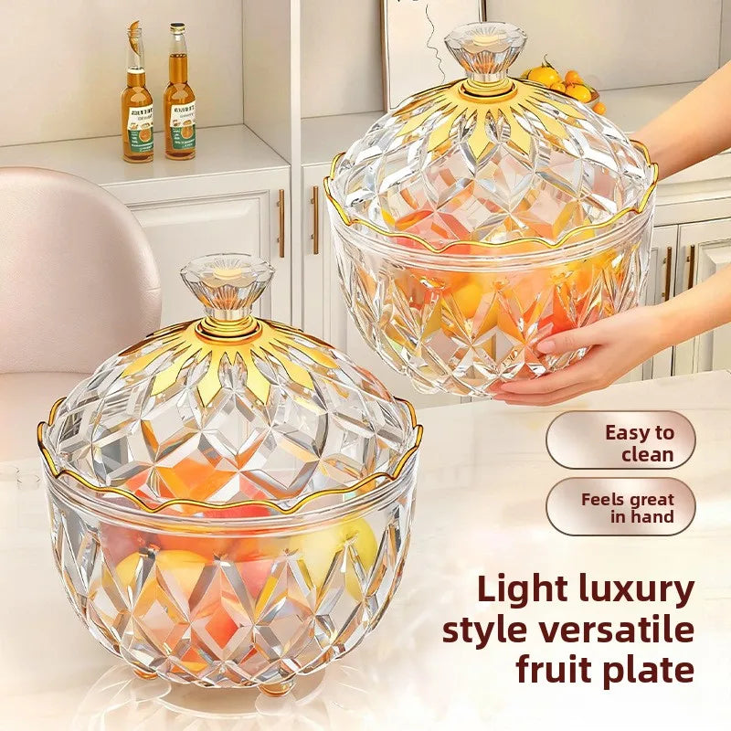 Large Clear Acrylic Candy Box & Snack Tray | Modern Home
