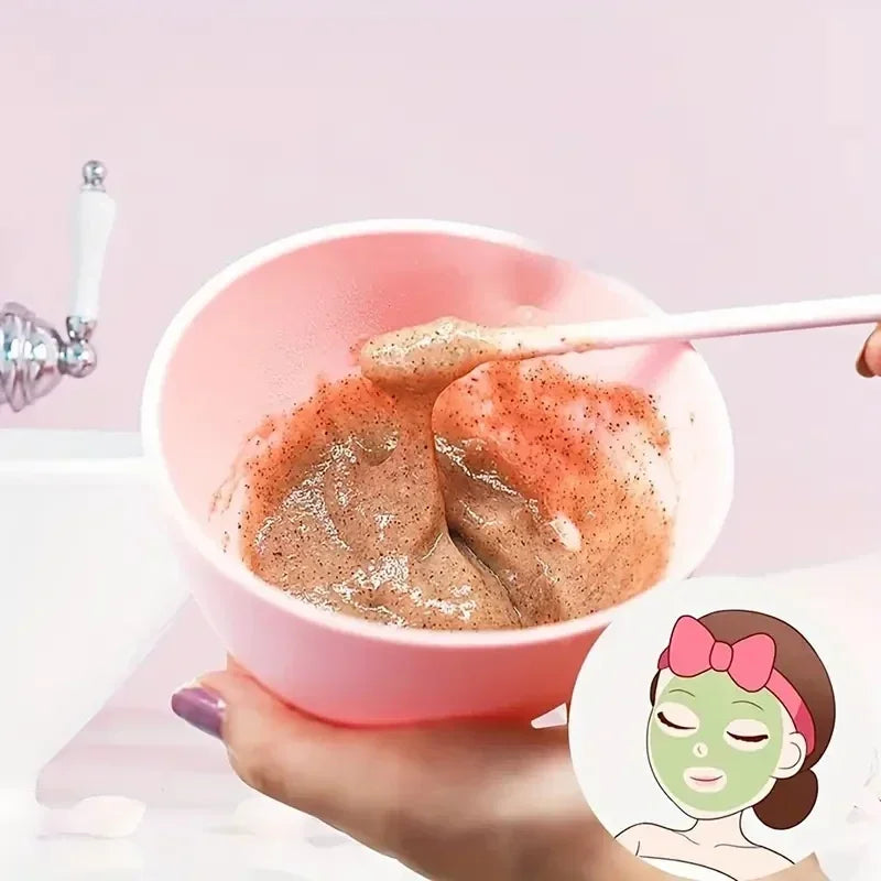 Silicone Face Mask Mixing Bowl Kit – Brush, Spatula & Spoon