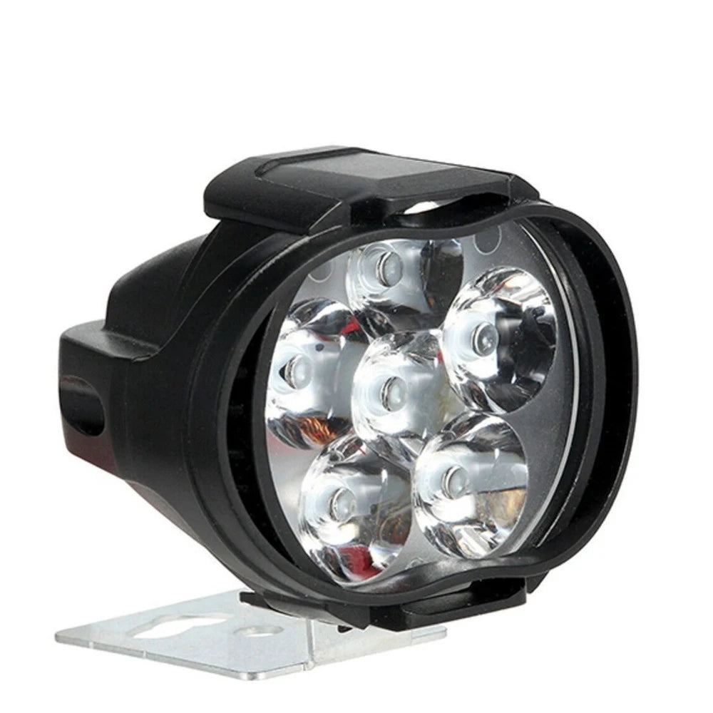6 LED Motorcycle Spotlight Headlight – 1500LM IP65 Waterproof