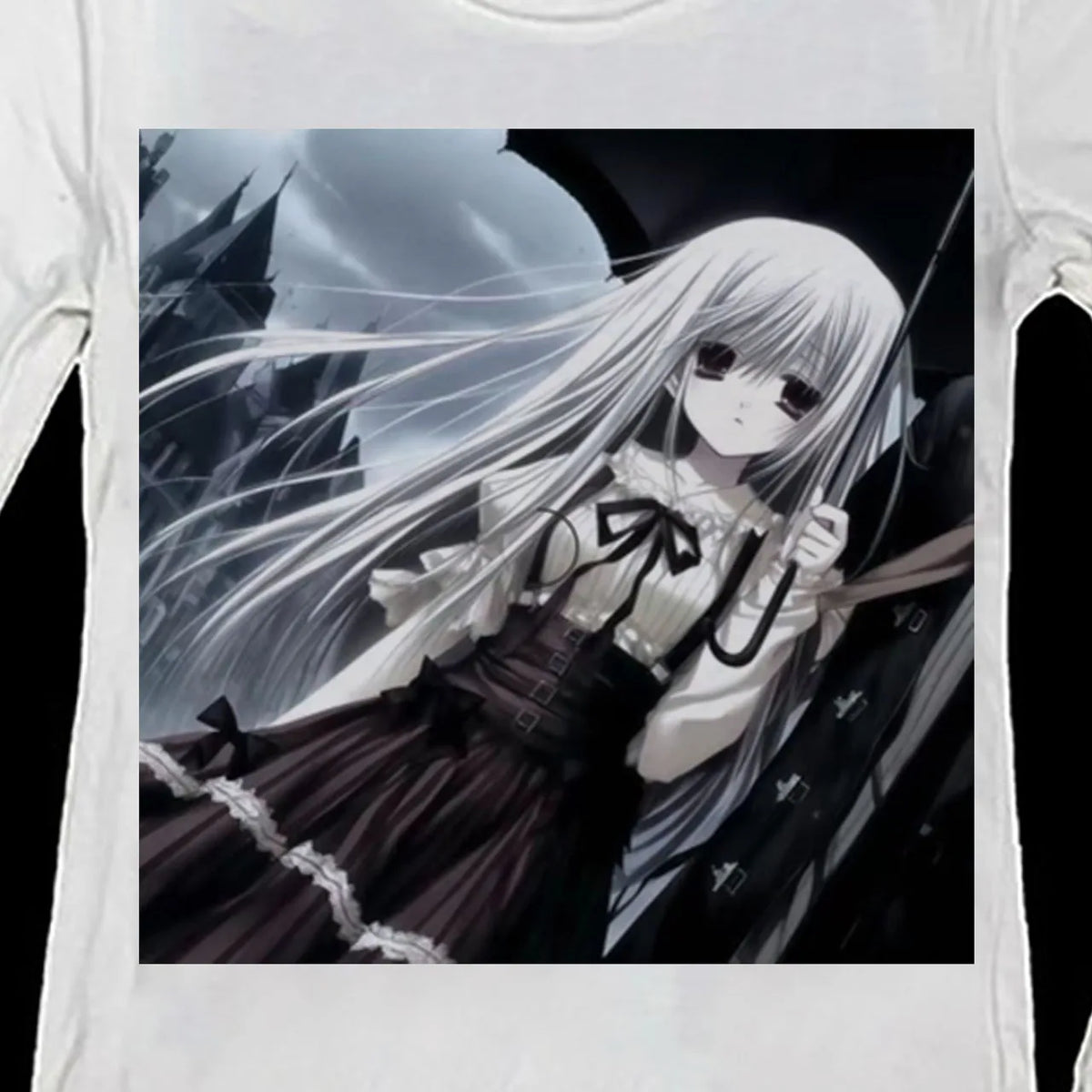 Y2K Anime Graphic Long-Sleeve Tee | Harajuku Streetwear Women