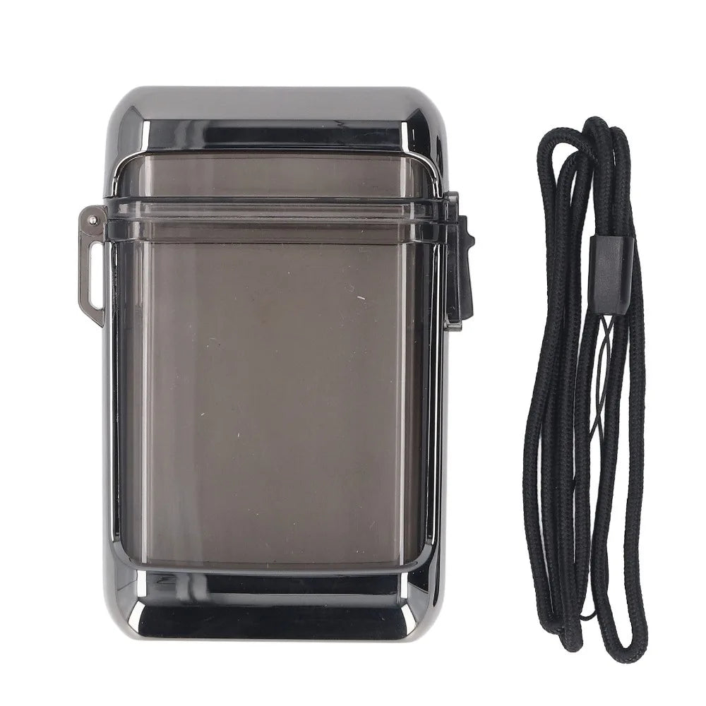 Waterproof Pocket Case with Lanyard – ABS ID Card Holder