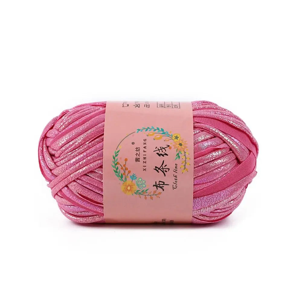 100g Magic Color Shiny Faux Leather Crochet Yarn – DIY Knitting
