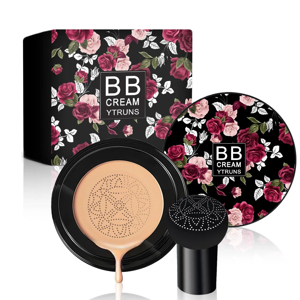 YTRUNS Mushroom Air Cushion BB Cream – Moisturizing Foundation
