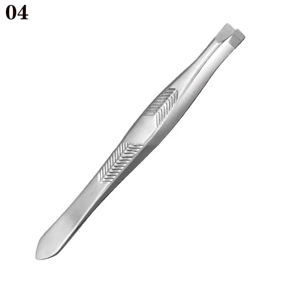 Stainless Steel Eyebrow Tweezers – Multipurpose Grooming Tool