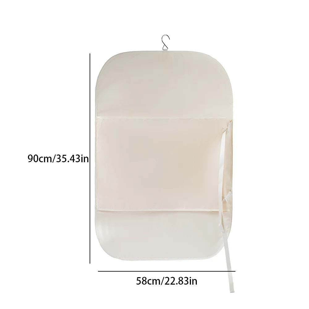 Adjustable Strap Garment Cover – Hanging Wardrobe Storage Bag