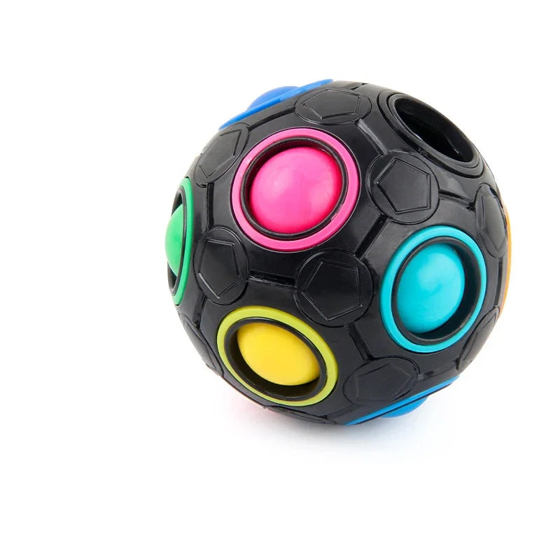 Magic Rainbow Puzzle Ball – 3D Color Matching Brain Teaser Toy