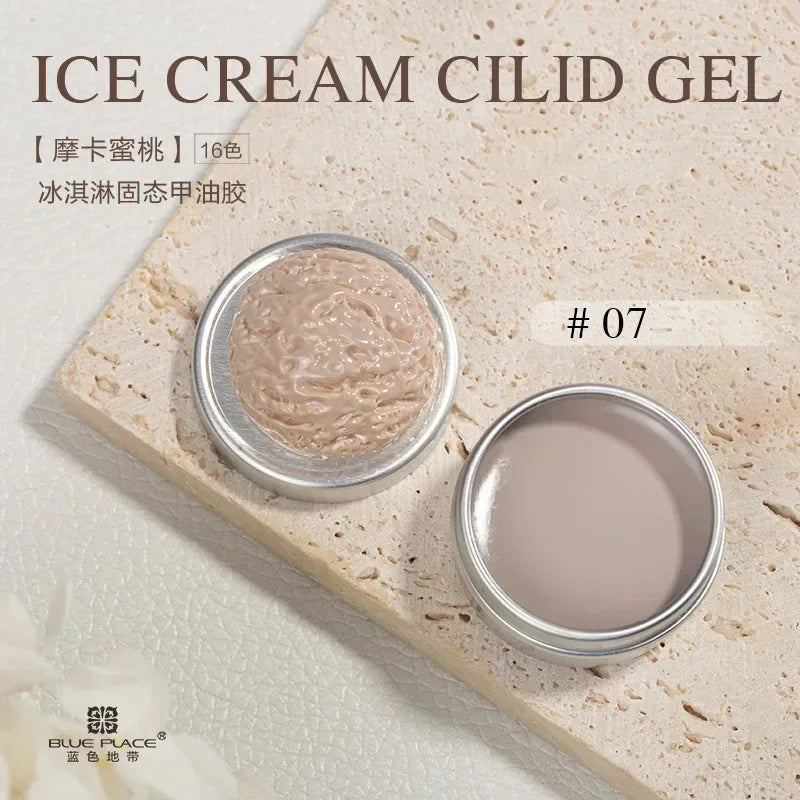 Handaiyan 64 Colors Solid Nail Polish Gel – Ice Cream Texture
