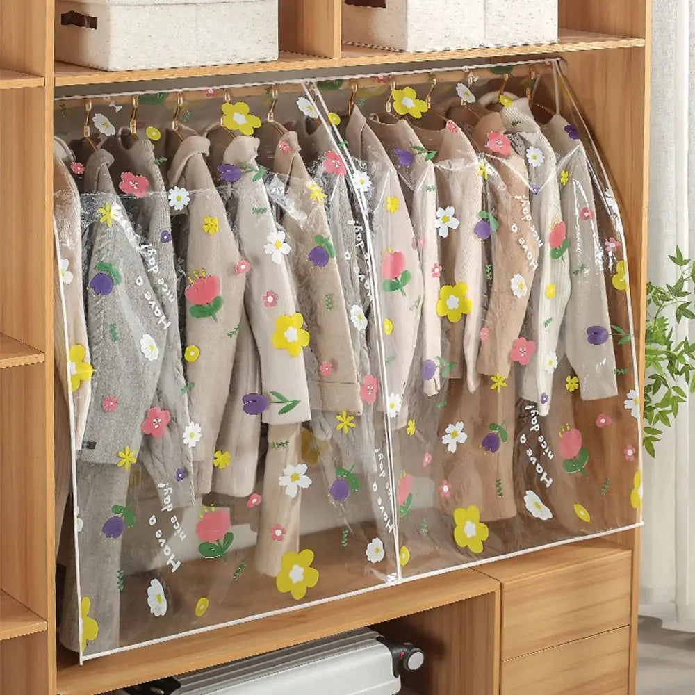 Waterproof Clothing Dust Cover – Thickened Hanging Closet Organizer